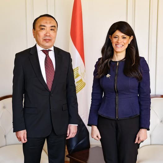 وزيرة التخطيط والتنمية الاقتصادية والتعاون الدولي تبحث مع سفير كازاخستان لدى مصر استعدادات انعقاد الدورة السادسة للجنة المشتركة