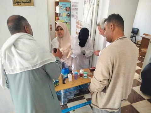 قافلة بيطرية مجانية بقرية الجبيل في طور سيناء لدعم الأهالي والحفاظ على الثروة الحيوانية