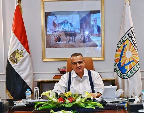 عبر الفيديو كونفرانس محافظ جنوب سيناء يتراس اجتماع مجلس أمناء مشروع التجلي الأعظم والأوحد