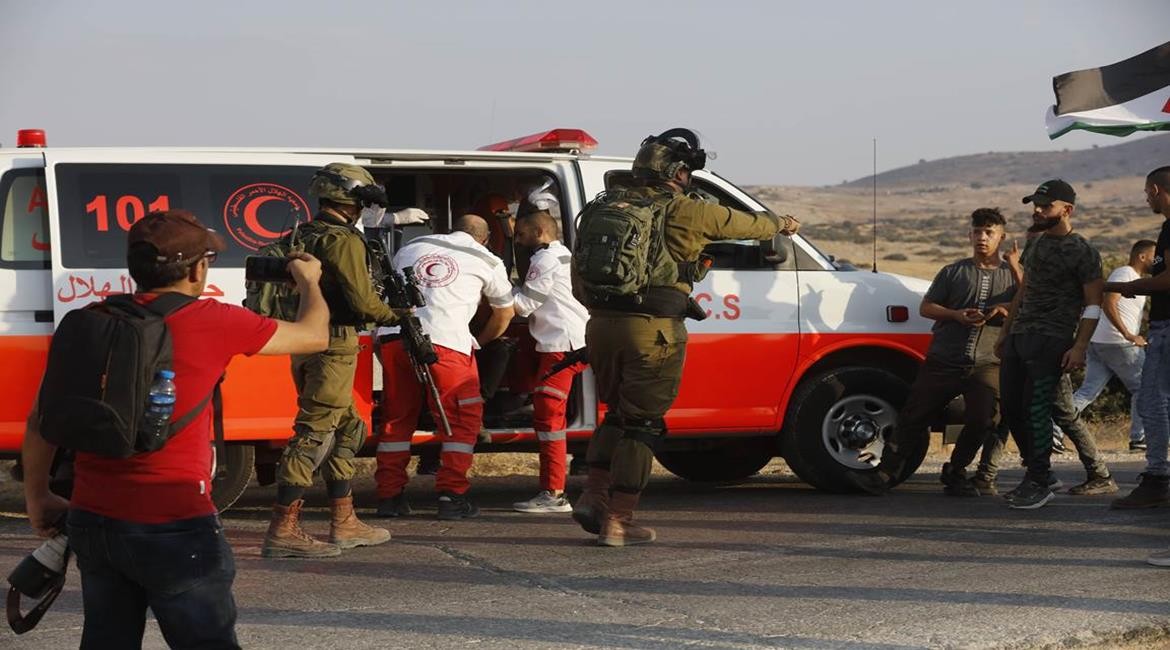 إصابة شاب فلسطيني برصاص الاحتلال في الرام شمال القدس