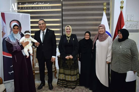 جامعة العريش تُتوِّج “الأم المثالية ٢٠٢٦”.. قصص كفاح إنساني تُضيء سماء المجتمع الجامعي