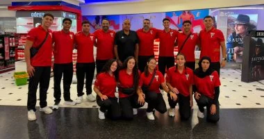 منتخبا الشراع والسباحة بالزعانف يغادران إلى إيطاليا للمشاركة فى دورة ألعاب البحر المتوسط