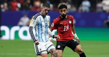 روميرو يقلص الفارق للأرجنتين أمام مصر فى الدقيقة 78