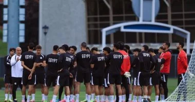 منتخب مصر يختتم تدريباته اليوم استعدادا لمواجهة الأرجنتين فى كأس العالم