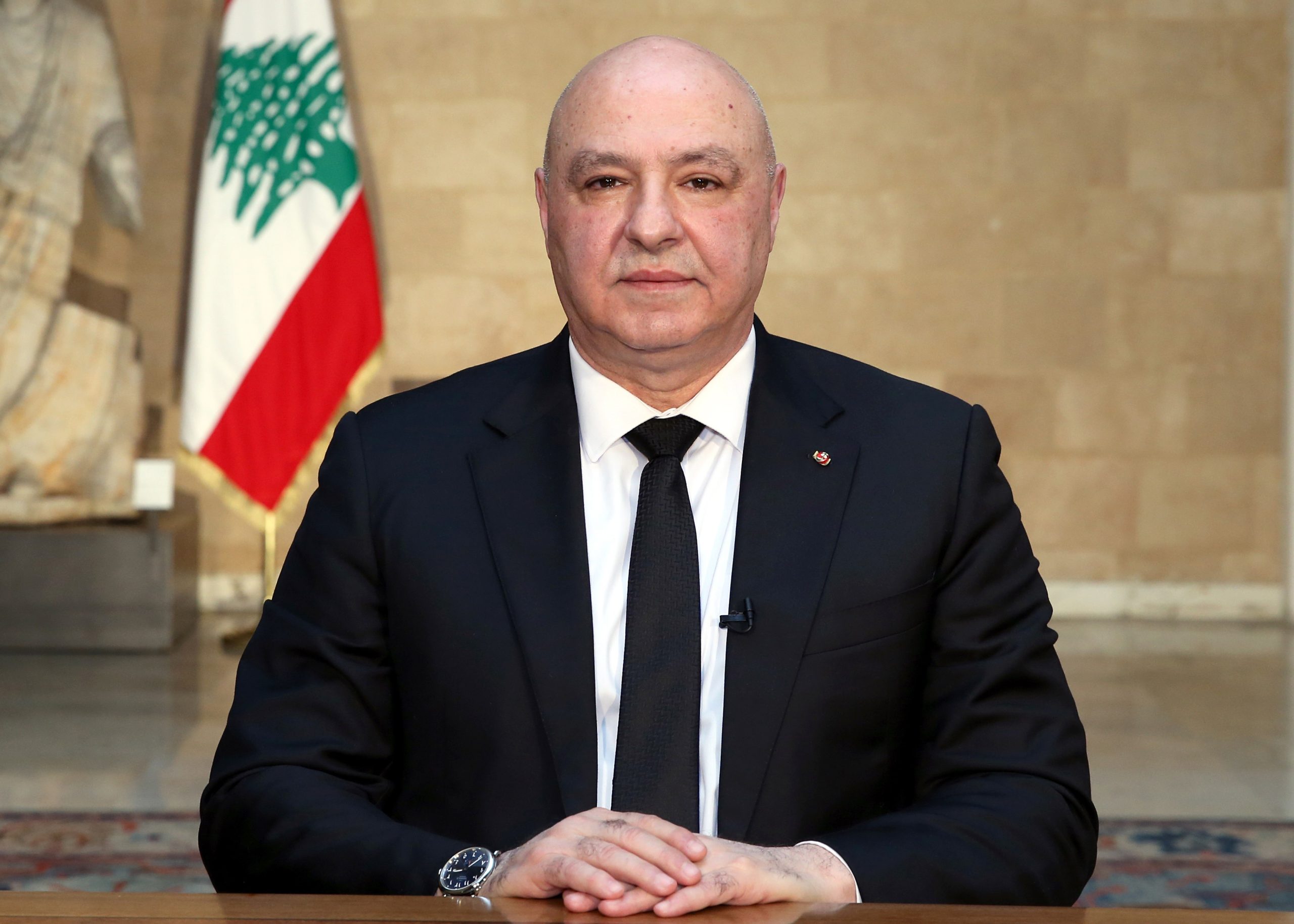 الرئيس اللبناني: يحق للجنوبيين العيش بأمان وعدم دفع ثمن باهظ من قتل وتدمير ونزوح
