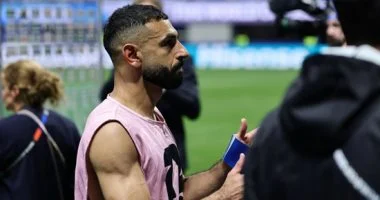 الحزن يخيم على لاعبي منتخب مصر بعد الخسارة فى الدقائق الأخيرة أمام الأرجنتين.. صور