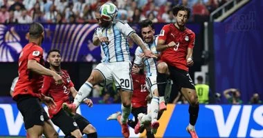 منتخب مصر يودع كأس العالم بالهزيمة أمام الأرجنتين 3-2 في مباراة بطولية.. صور