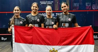 مصر تتوج ببطولة العالم لناشئات الاسكواش للمرة الـ13 بعد الفوز على ماليزيا 2-0