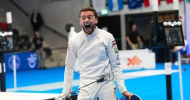محمد السيد يتأهل إلى ربع نهائى بطولة العالم للسلاح بهونج كونج