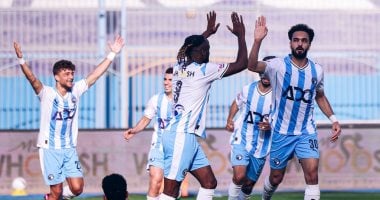 تعادل سلبي بين بيراميدز وسموحة بعد 15 دقيقة في الدورى المصري