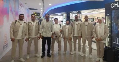 بعثة الجودو تغادر إلى إيطاليا للمشاركة في دورة ألعاب البحر المتوسط