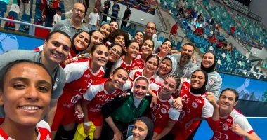 منتخب ناشئات كرة اليد يواجه فيجى فى بطولة العالم برومانيا