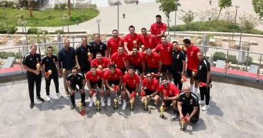 فريق رجال كرة اليد بالأهلى يبدأ الاستعداد للموسم الجديد الثلاثاء