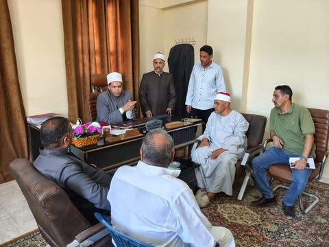 مرور ميداني مفاجئ على إدارة أوقاف “بئر العبد” لتعزيز انضباط العمل الدعوى والإداري