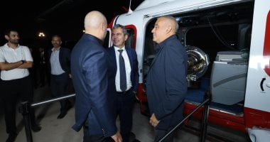 طائرة درع الدورى تتوجه إلى استاد القاهرة لتسليم الزمالك البطولة.. صور