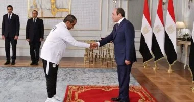 محمد مراد المنسق الإعلامى لمنتخب مصر: الجميع سعداء بتكريم رئيس الجمهورية