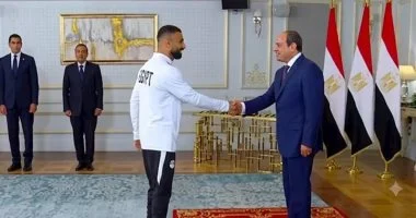 محمد صلاح: أشكر الرئيس السيسى على دعمه.. وسنسعى لتحقيق مزيد من الإنجازات