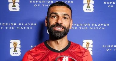 محمد صلاح رجل مباراة مصر وأستراليا فى ليلة التأهل لدور الـ 16 بكأس العالم