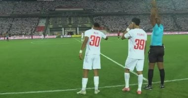 الجزيري ومحمد السيد بديلان لشيكوبانزا وكايد في مباراة الزمالك واتحاد العاصمة