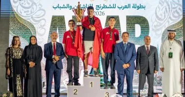 برصيد 34 ميدالية.. مصر تتوج بلقب بطولة العرب للناشئين والشباب للشطرنج