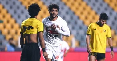 عمرو ناصر يواصل التأهيل فى الزمالك ويقترب من العودة للمشاركة